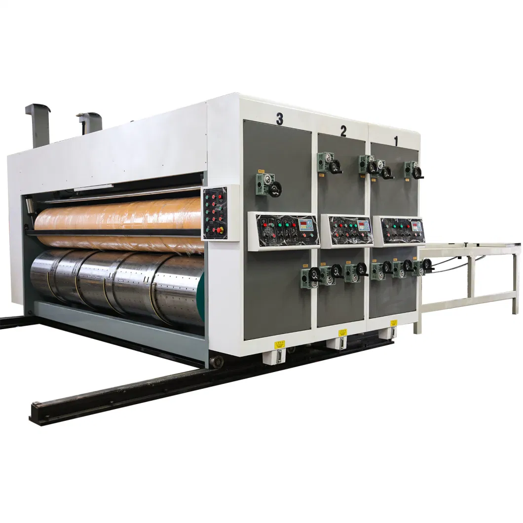Corrugated Carton Box Making Machine Printing Slotting Die Cutting Machinery