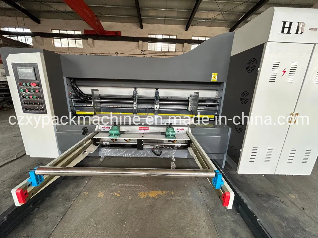 Automatic High Speed Corrugated Carton Box Printing Slotting Die Cutting Machine