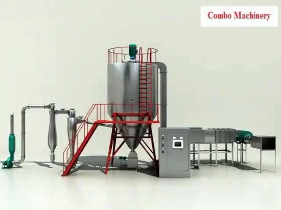 Coconut Milk Cream Powder Flour Drying Processing Machine