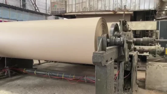 4200mm Cardboard Paper Kraft Paper Fluting Paper White Top Paper Corrugated Paper Making Machine